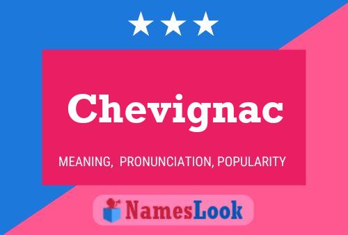 ملصق اسم Chevignac