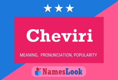 ملصق اسم Cheviri