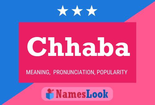 ملصق اسم Chhaba