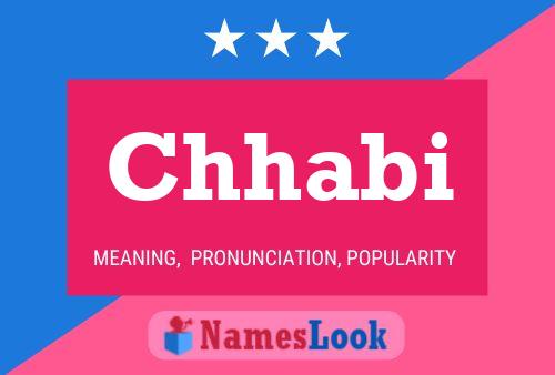 ملصق اسم Chhabi