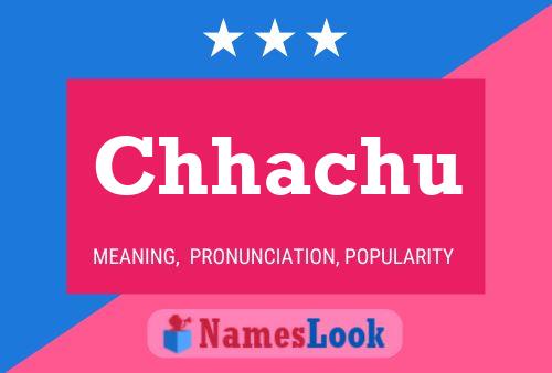 ملصق اسم Chhachu