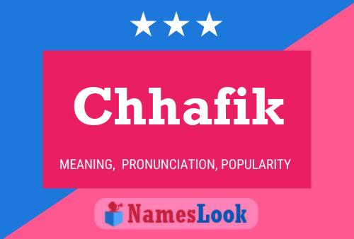 ملصق اسم Chhafik