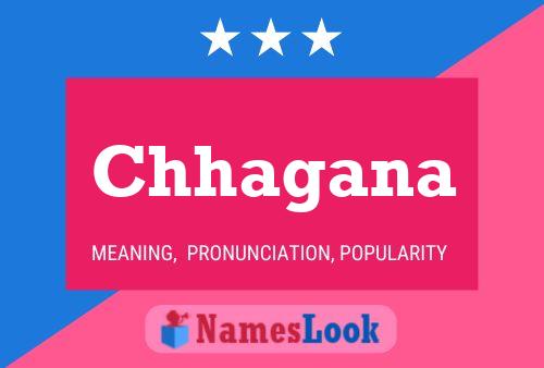 ملصق اسم Chhagana