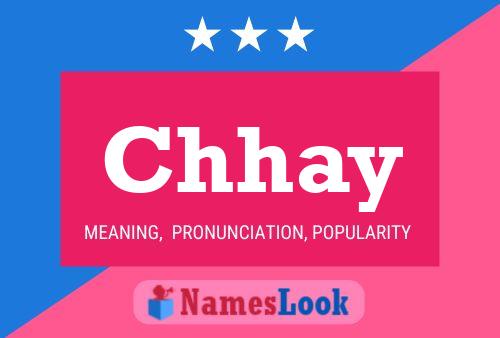 ملصق اسم Chhay