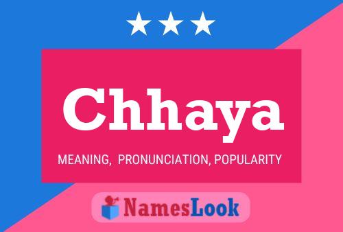 ملصق اسم Chhaya