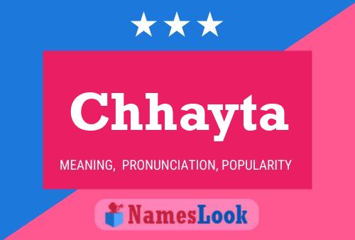 ملصق اسم Chhayta