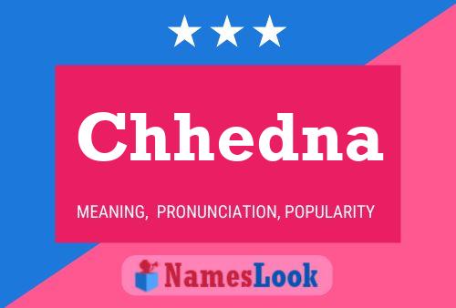 ملصق اسم Chhedna