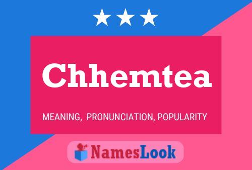 ملصق اسم Chhemtea