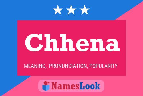 ملصق اسم Chhena