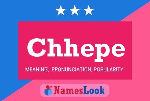 ملصق اسم Chhepe