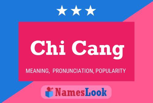 ملصق اسم Chi Cang