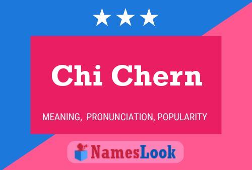 ملصق اسم Chi Chern