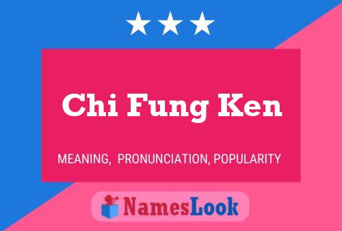 ملصق اسم Chi Fung Ken