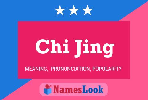 ملصق اسم Chi Jing