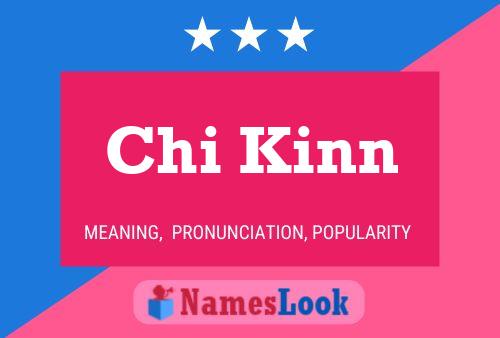 ملصق اسم Chi Kinn