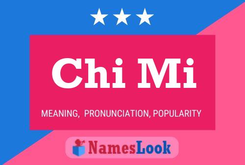 ملصق اسم Chi Mi