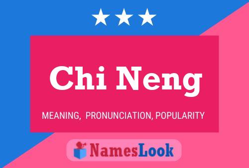 ملصق اسم Chi Neng