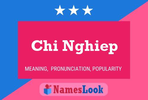 ملصق اسم Chi Nghiep