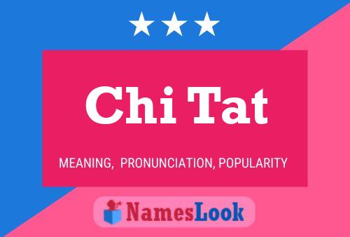 ملصق اسم Chi Tat