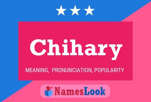 ملصق اسم Chihary