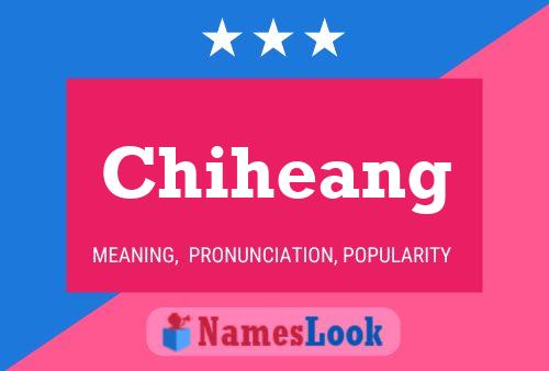 ملصق اسم Chiheang