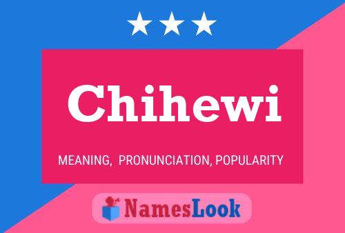 ملصق اسم Chihewi