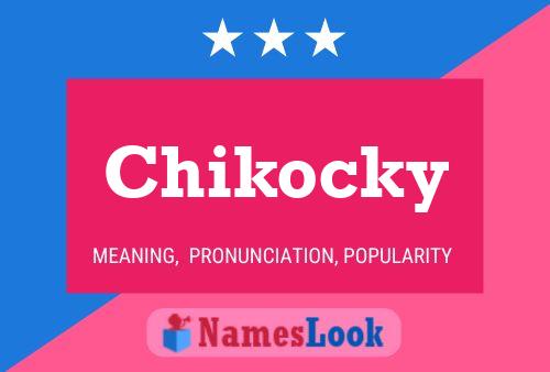 ملصق اسم Chikocky