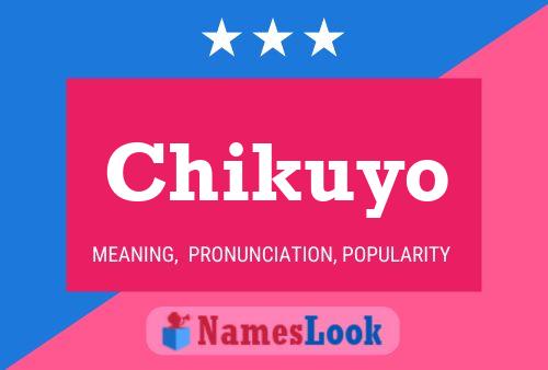 ملصق اسم Chikuyo