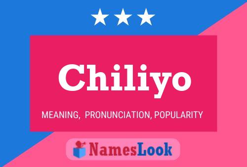 ملصق اسم Chiliyo