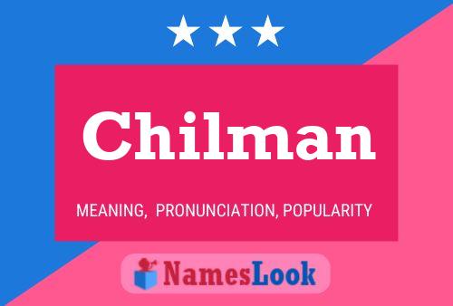 ملصق اسم Chilman