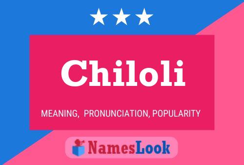 ملصق اسم Chiloli