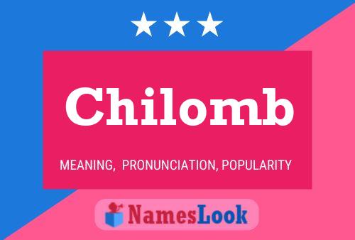 ملصق اسم Chilomb