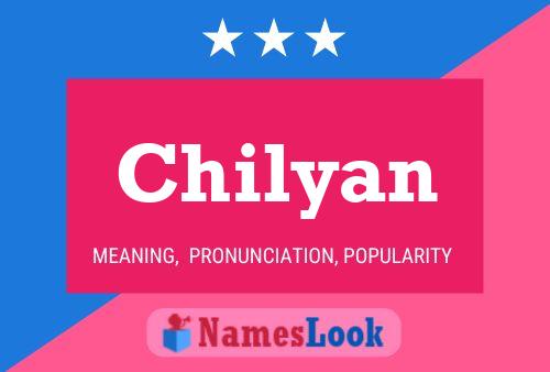 ملصق اسم Chilyan