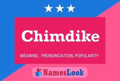 ملصق اسم Chimdike