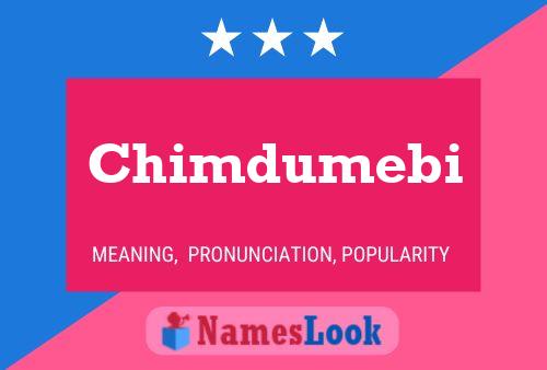 ملصق اسم Chimdumebi