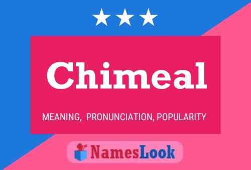 ملصق اسم Chimeal