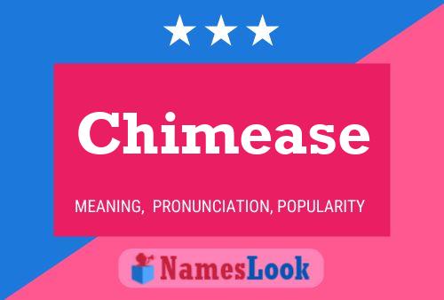 ملصق اسم Chimease