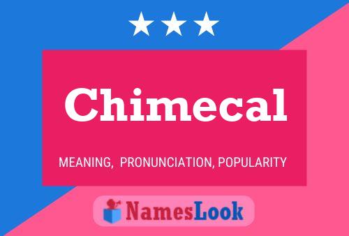 ملصق اسم Chimecal