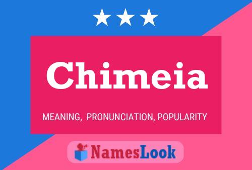 ملصق اسم Chimeia