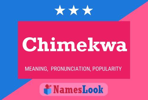 ملصق اسم Chimekwa