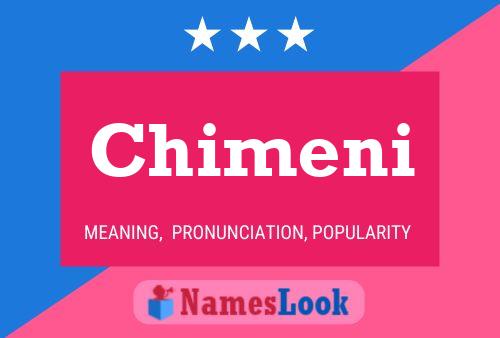 ملصق اسم Chimeni