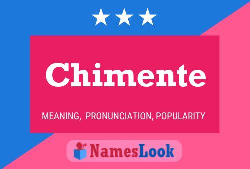 ملصق اسم Chimente