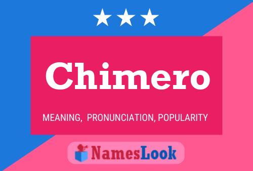 ملصق اسم Chimero