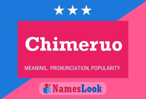 ملصق اسم Chimeruo