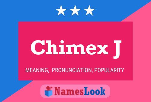 ملصق اسم Chimex J