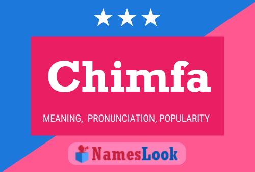 ملصق اسم Chimfa