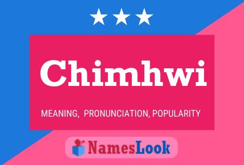 ملصق اسم Chimhwi