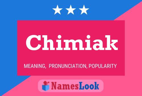 ملصق اسم Chimiak