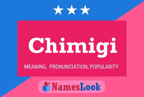 ملصق اسم Chimigi