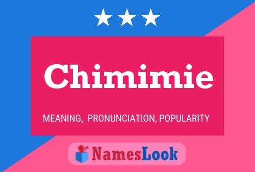 ملصق اسم Chimimie